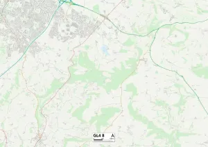 Gloucester GL4 8 Karte