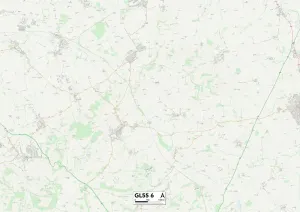 Gloucester GL55 6 Karte