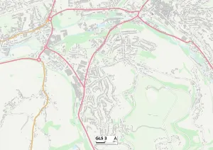 Stroud GL5 3 Karte