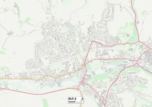 Stroud GL5 4 Karte