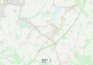 Guildford GU23 7 Karte