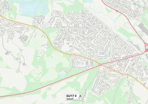 GU - Guildford Drucke: HartGU17 0 Karte