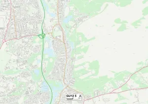 Rushmoor GU12 5 Karte