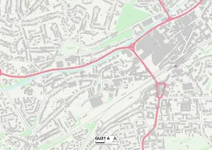 Woking GU21 6 Karte