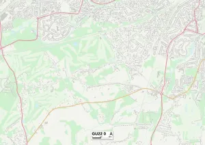 Woking GU22 0 Karte