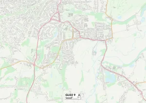 Woking GU22 9 Karte