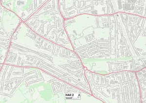 HA - Harrow Drucke: Harrow HA0 2 Karte