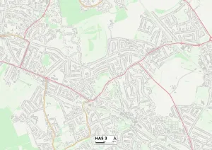 Harrow HA5 3 Karte