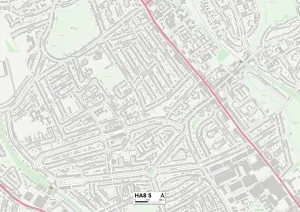 Harrow HA8 5 Karte
