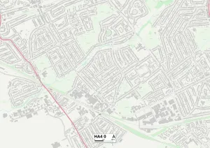 Hillingdon, HA4 0 Karte