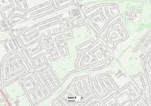 Hillingdon, HA4 9 Karte