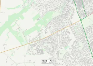 Harrogate Hg 2 Karte
