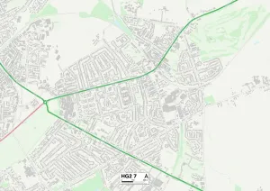 Harrogate Hg2 7 Karte