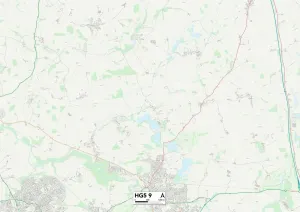 Harrogate HG5 9 Karte