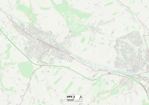 Dakota Dörfer HP 4, Kartenausschnitt