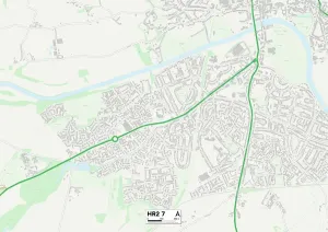 HR - Hereford Drucke: Hierford Hr2 7 Karte