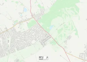 Epping Forrest IG7 4 Karte