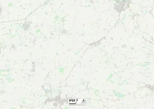 Breckland IP25 7 Karte