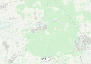 Waldheath IP27 0 Karte