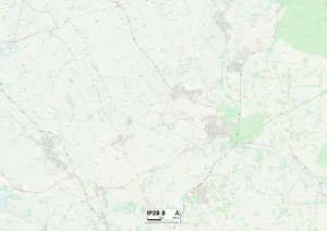 Wald Heath IP28 8 Karte