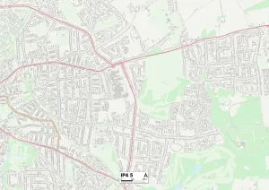Ipswich IP4 5 Karte