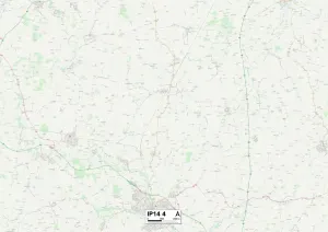 IP-Verwaltungsmapping in Mid Suffolk, England - Karte