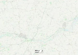 IP-Region Mid-Suffolk, Postleitzahl 14 MAP