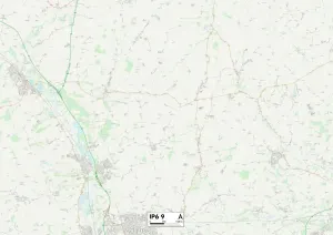 Mittelsuffolk IP6 9 Karte