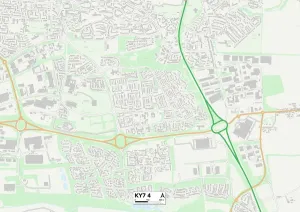 Fünf KY7 4 Karte