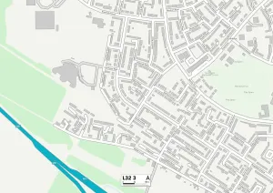 Knowsley L32 3 Karte