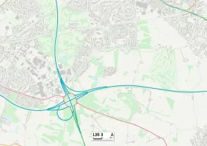 Knowsley L35 3 Karte