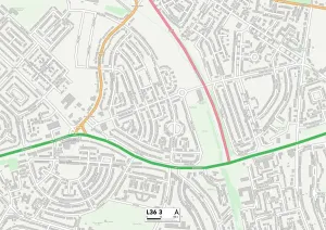 Knowsley L36 3 Karte