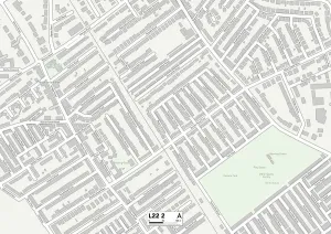 Sefton Parkplatz 22, Karte