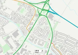 Sefton L30 Karte