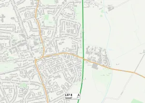 Sefton, L37, 8 Karte