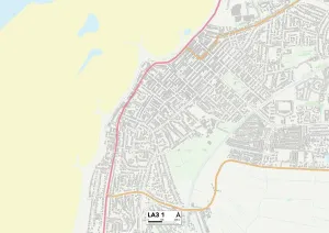 Lancaster LA3 1 Karte