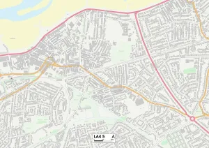 Lancaster LA4 5 Karte
