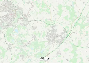 Leicester LE6 5 Map