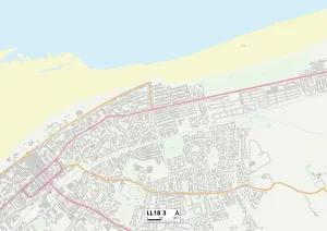 Conwy Ll18 3 Karte