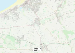 Conwy LL18 5 Karte