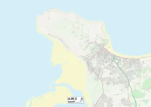 Conwy, Llancarfan 30, Karte