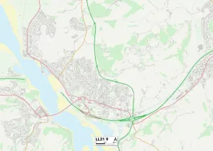 Conwy LL31 9 Karte
