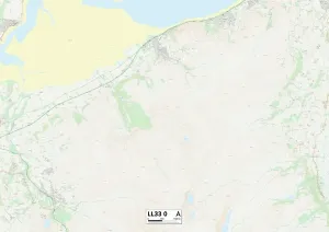 Conwy Llanrhaeadr 33 Postleitzahl