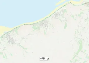 Conwy Ll34 6 Karte