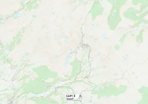 Gwynedd, LL41 3 Karte