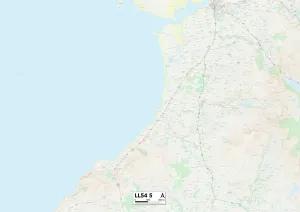 Gwynedd, LL54 5 Karte