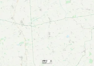 Lincoln LN8 2 Karte