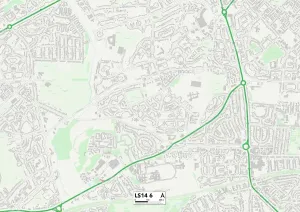 Leeds Ls14 6 Karte