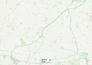 Leeds LS17 0 Karte