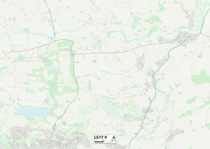 Leeds LS17 9 Karte